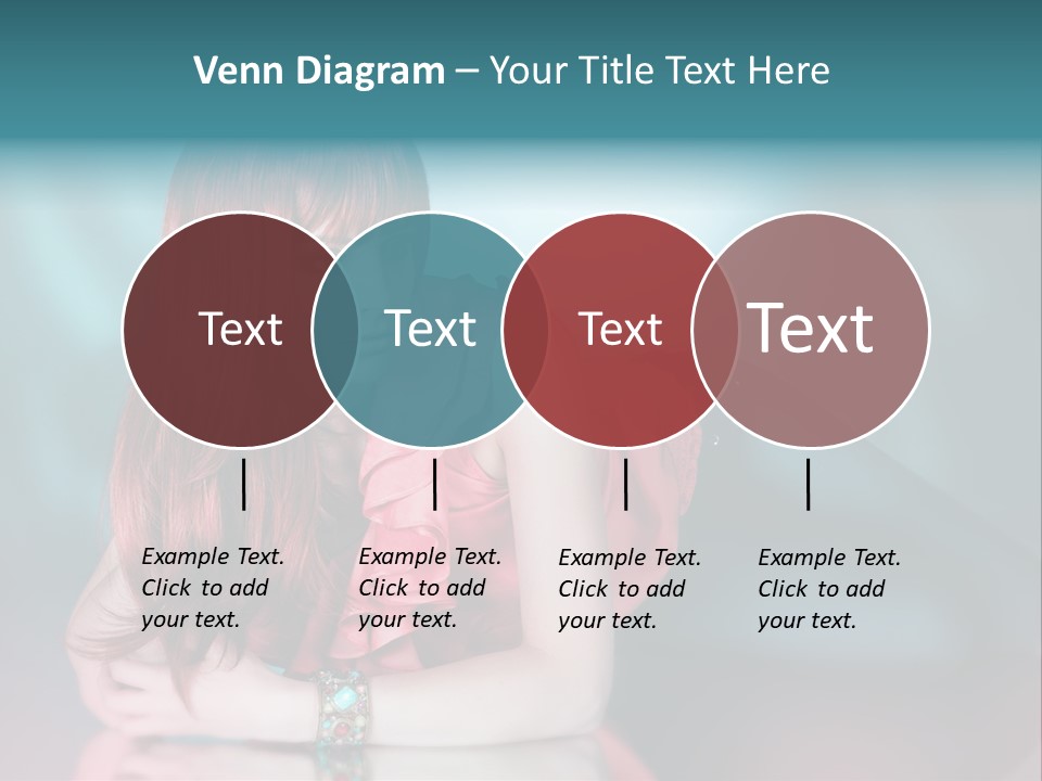 Pretty Stil Spiegel PowerPoint Template