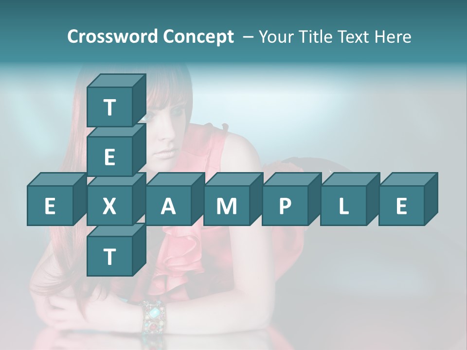 Pretty Stil Spiegel PowerPoint Template