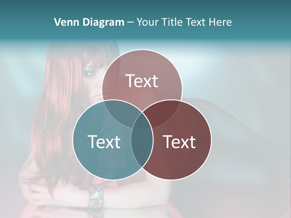 Pretty Stil Spiegel PowerPoint Template