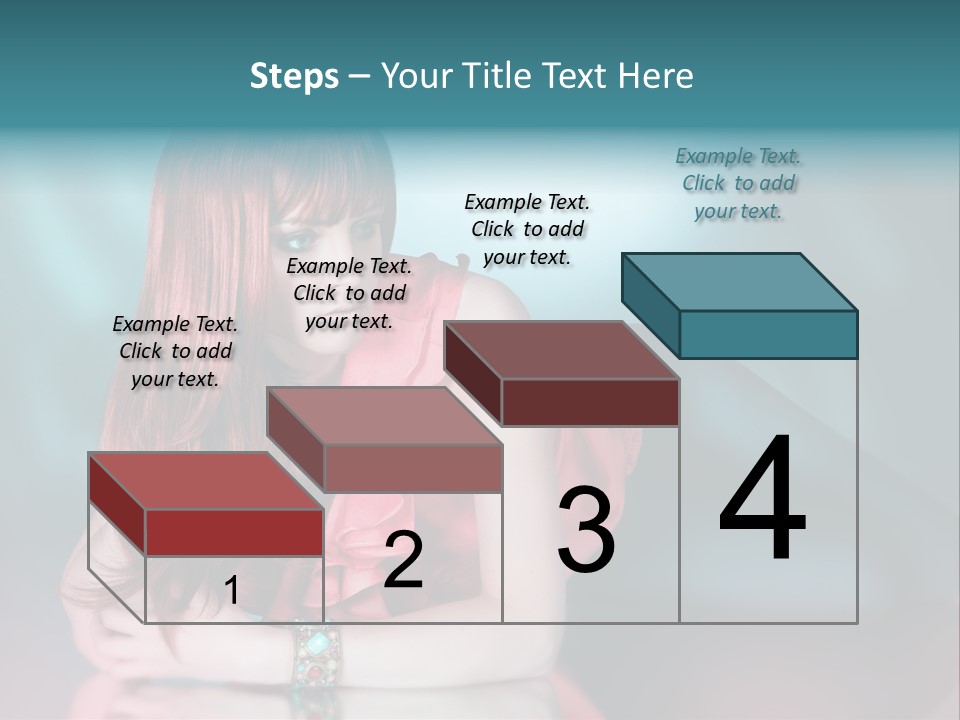 Pretty Stil Spiegel PowerPoint Template