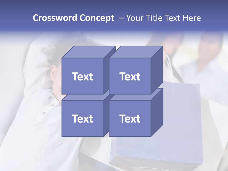 Mom Little Boy Family PowerPoint Template