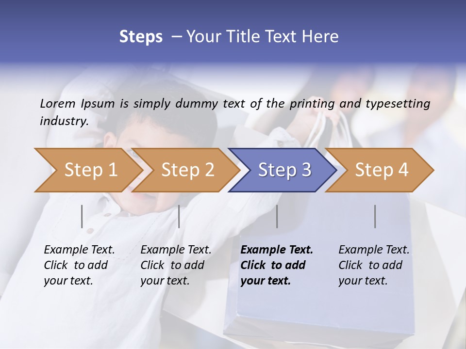 Mom Little Boy Family PowerPoint Template