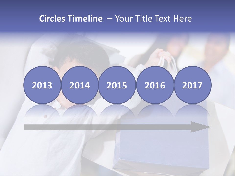 Mom Little Boy Family PowerPoint Template