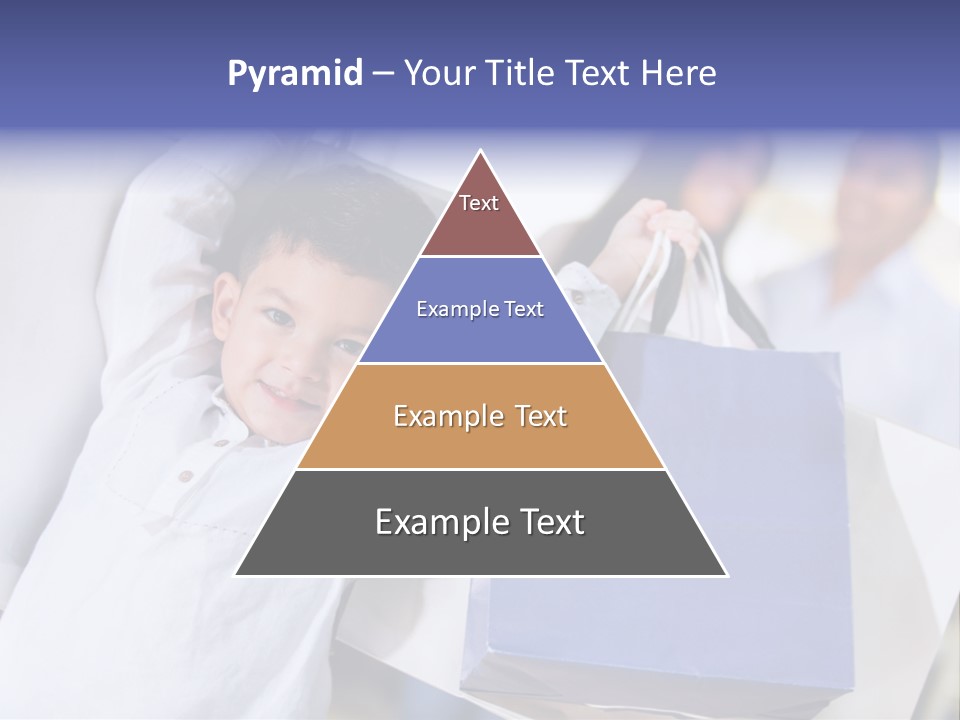 Mom Little Boy Family PowerPoint Template