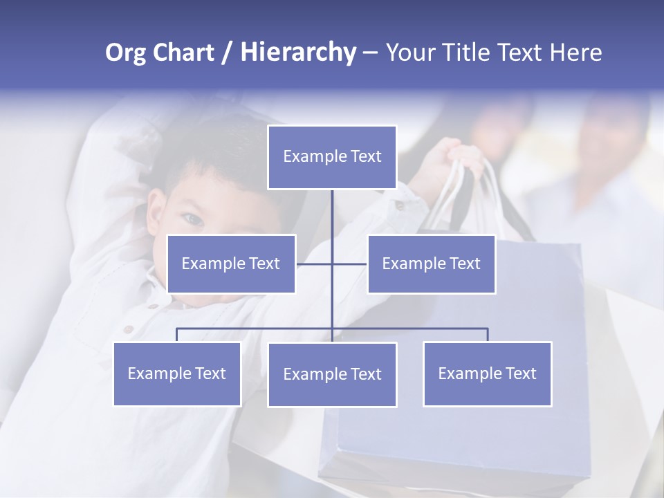 Mom Little Boy Family PowerPoint Template