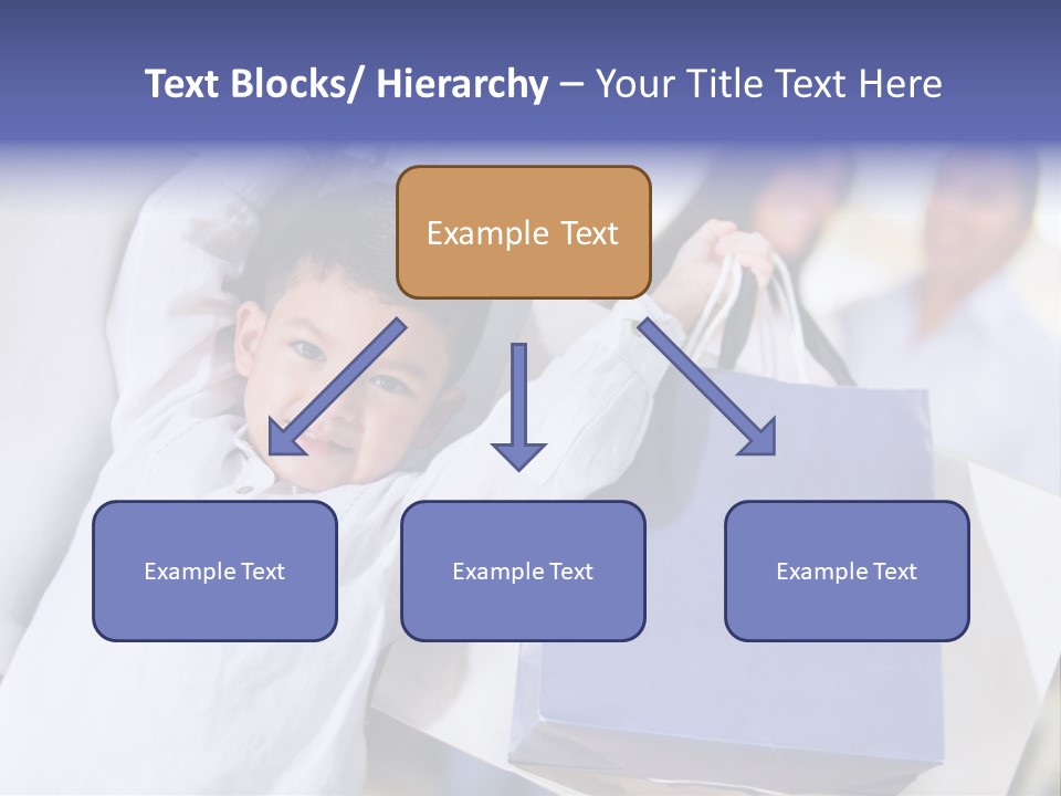Mom Little Boy Family PowerPoint Template