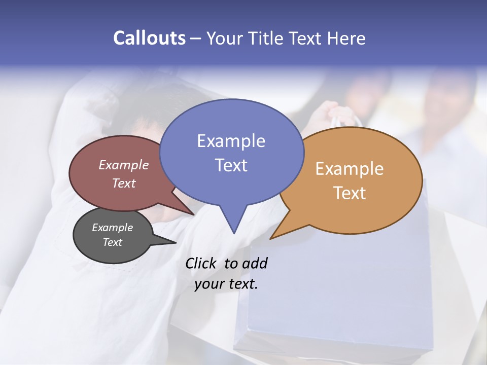 Mom Little Boy Family PowerPoint Template