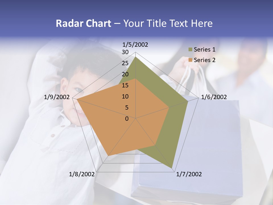 Mom Little Boy Family PowerPoint Template