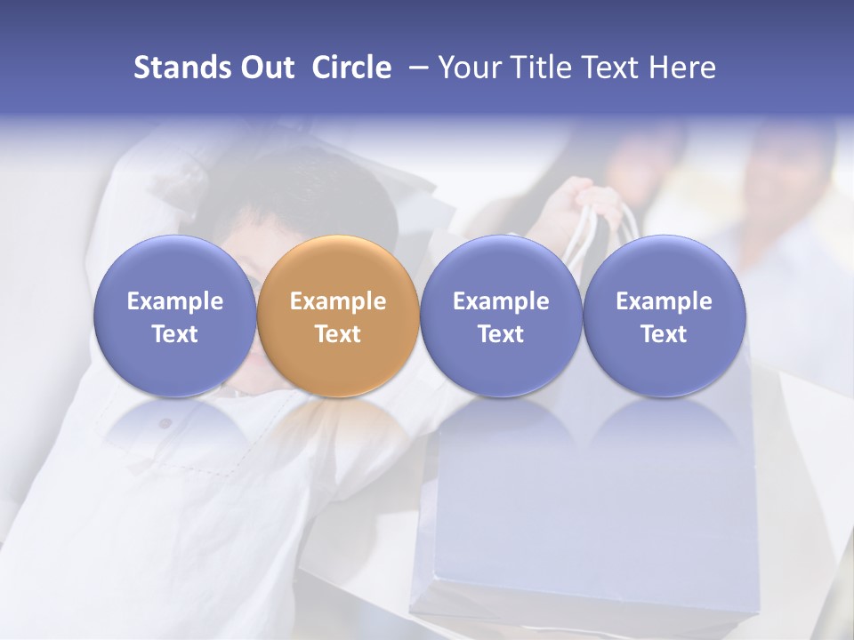 Mom Little Boy Family PowerPoint Template