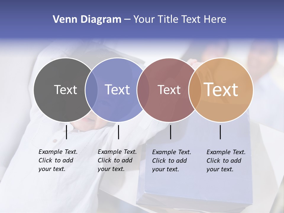 Mom Little Boy Family PowerPoint Template