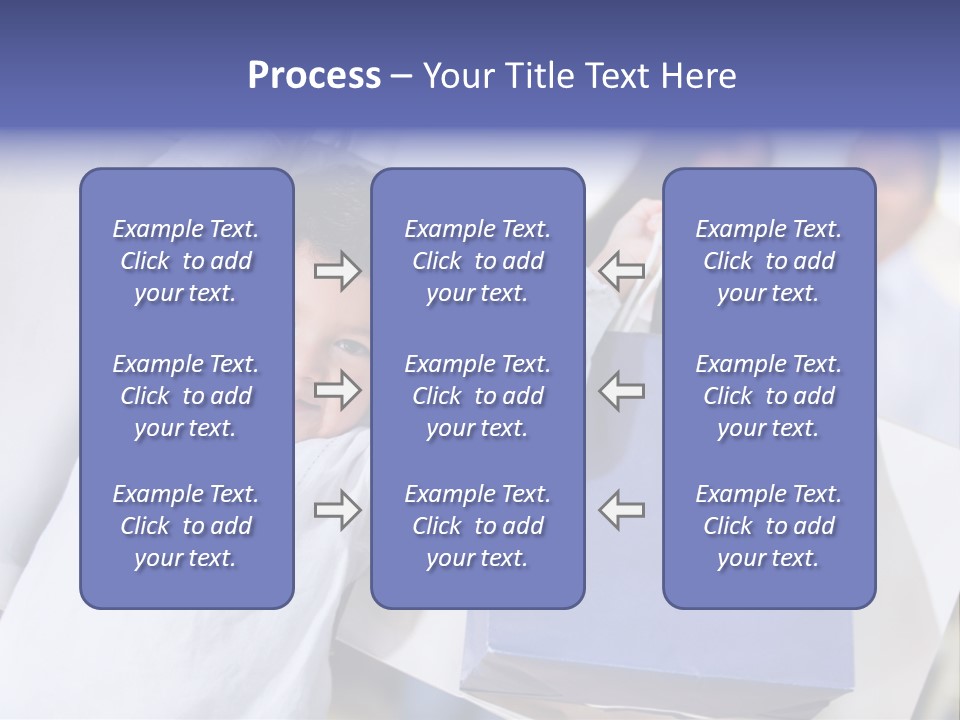Mom Little Boy Family PowerPoint Template