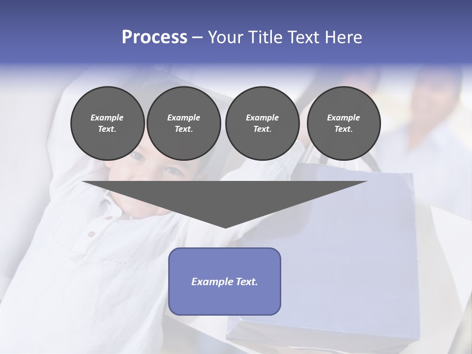 Mom Little Boy Family PowerPoint Template