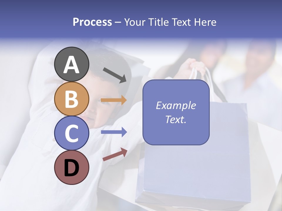 Mom Little Boy Family PowerPoint Template