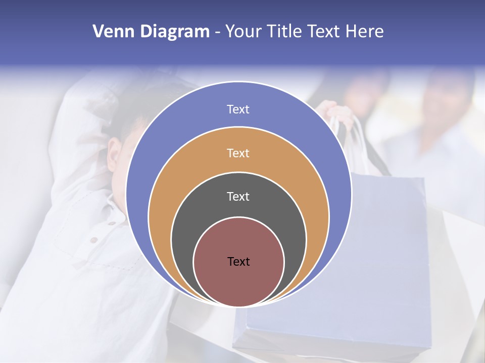 Mom Little Boy Family PowerPoint Template