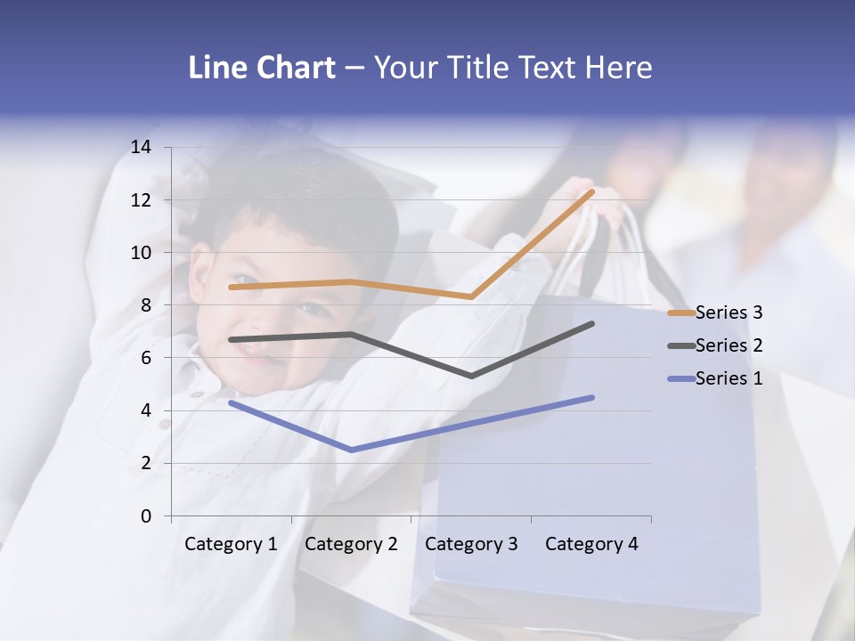 Mom Little Boy Family PowerPoint Template