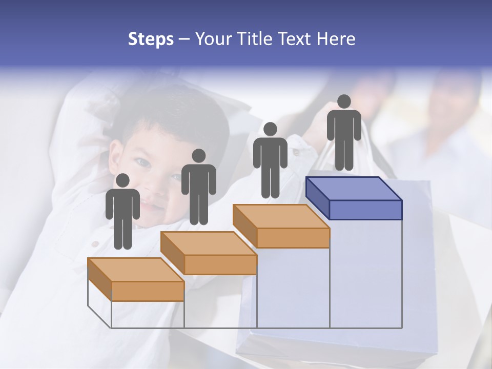 Mom Little Boy Family PowerPoint Template