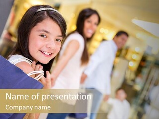 Adorable Son Mom PowerPoint Template