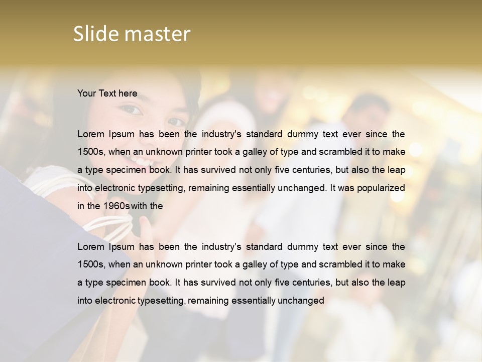 Adorable Son Mom PowerPoint Template