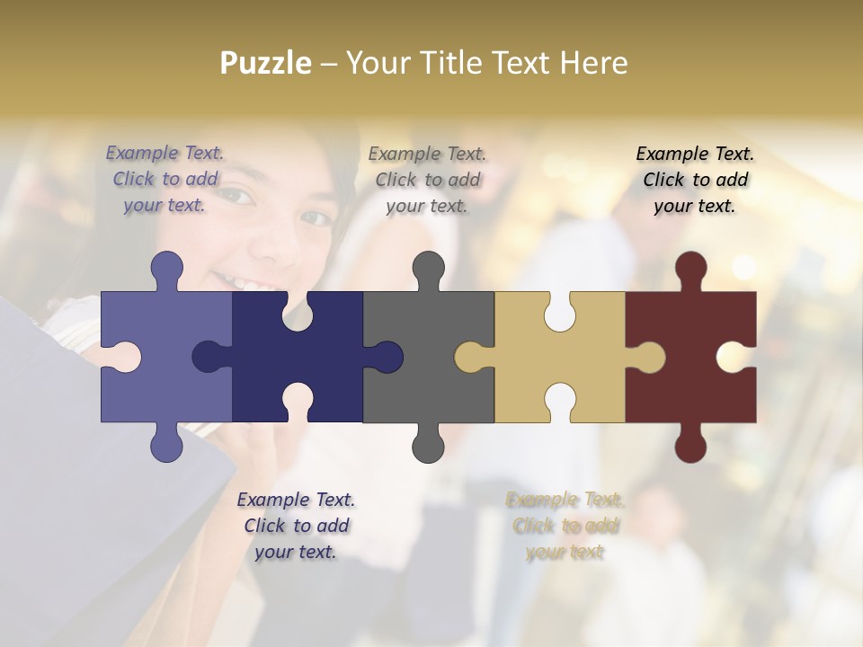 Adorable Son Mom PowerPoint Template