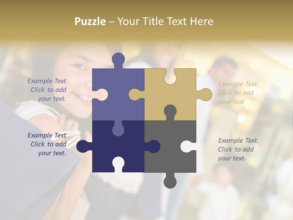 Adorable Son Mom PowerPoint Template