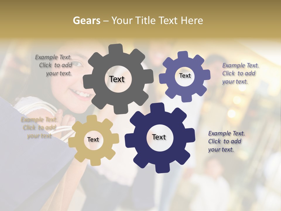 Adorable Son Mom PowerPoint Template