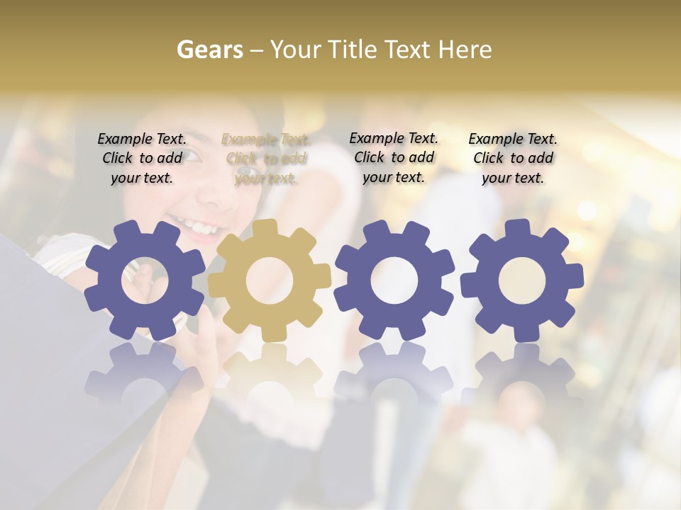 Adorable Son Mom PowerPoint Template