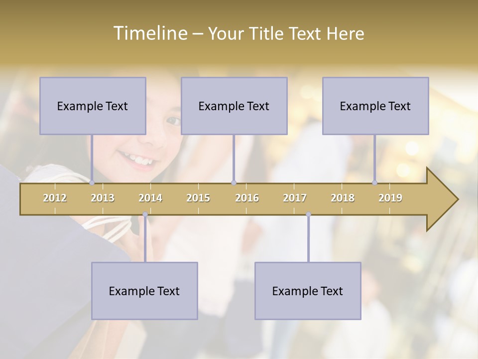 Adorable Son Mom PowerPoint Template