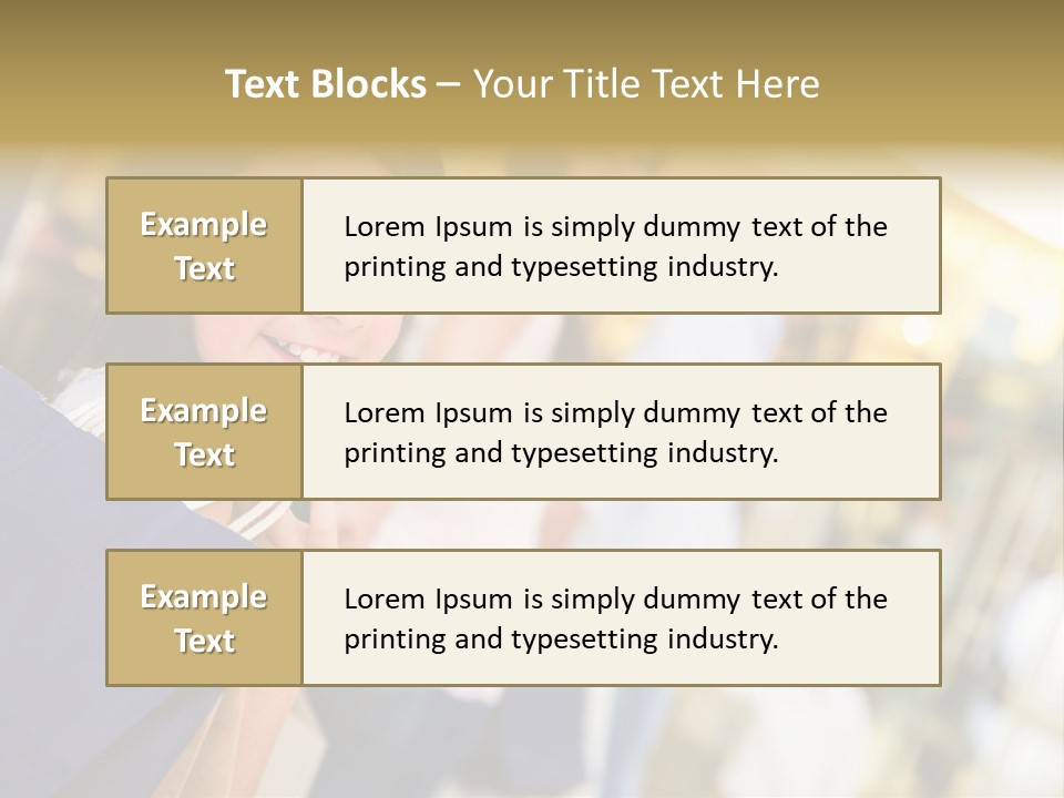 Adorable Son Mom PowerPoint Template