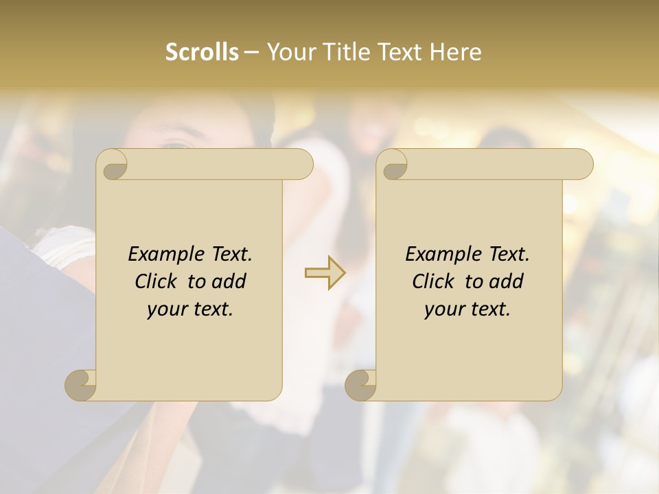 Adorable Son Mom PowerPoint Template
