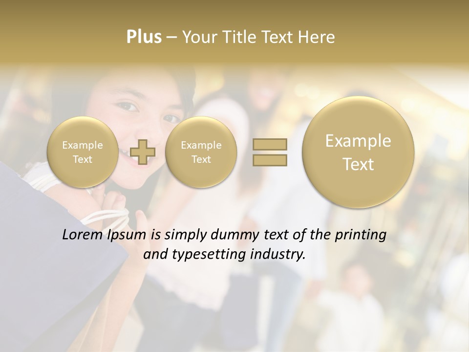 Adorable Son Mom PowerPoint Template