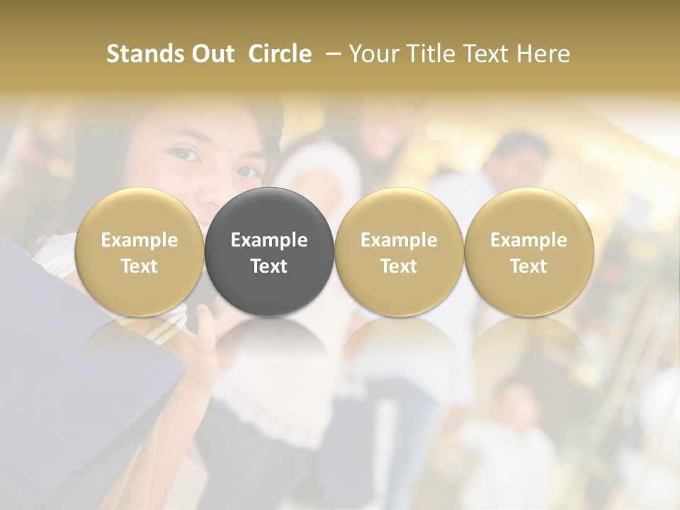 Adorable Son Mom PowerPoint Template