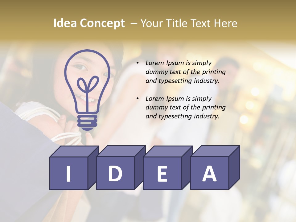 Adorable Son Mom PowerPoint Template