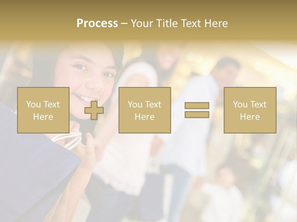 Adorable Son Mom PowerPoint Template
