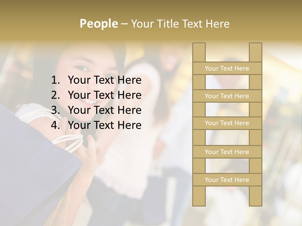 Adorable Son Mom PowerPoint Template