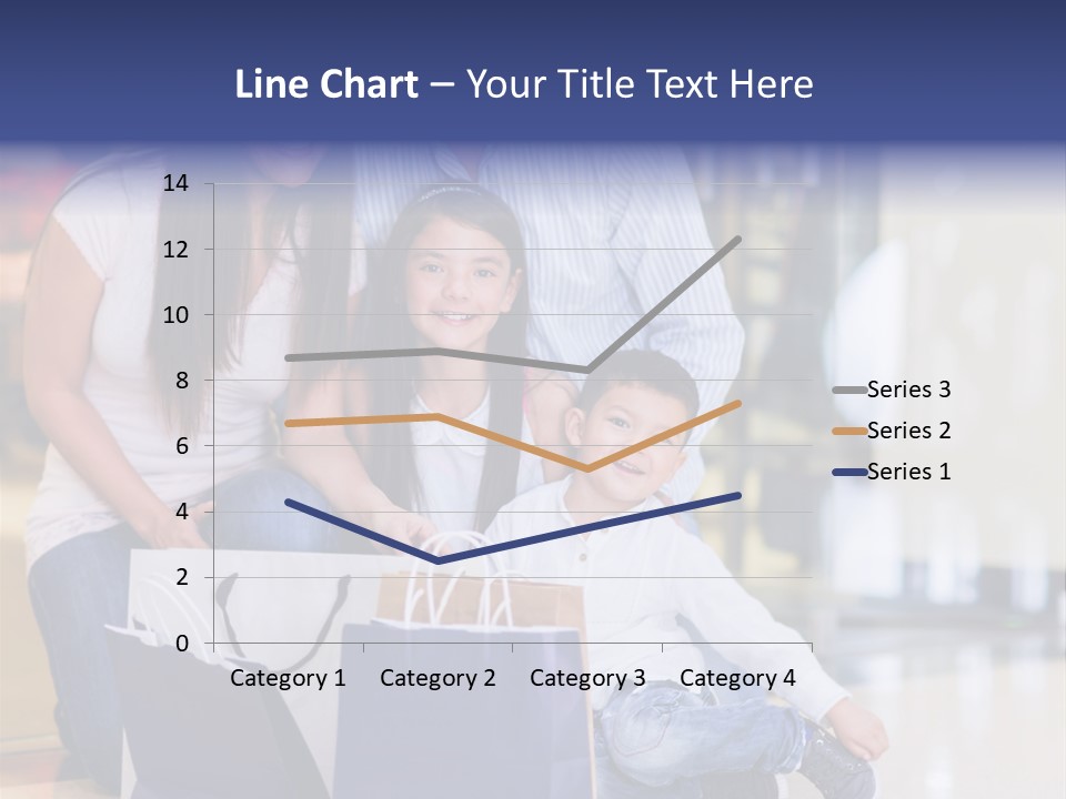 Children Bags Smile PowerPoint Template