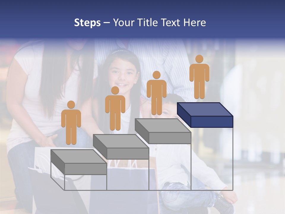 Children Bags Smile PowerPoint Template