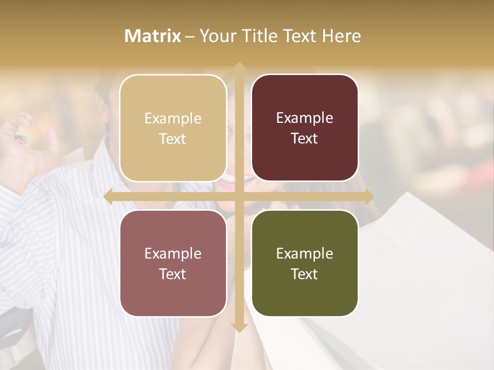 Latin Customers Smile PowerPoint Template