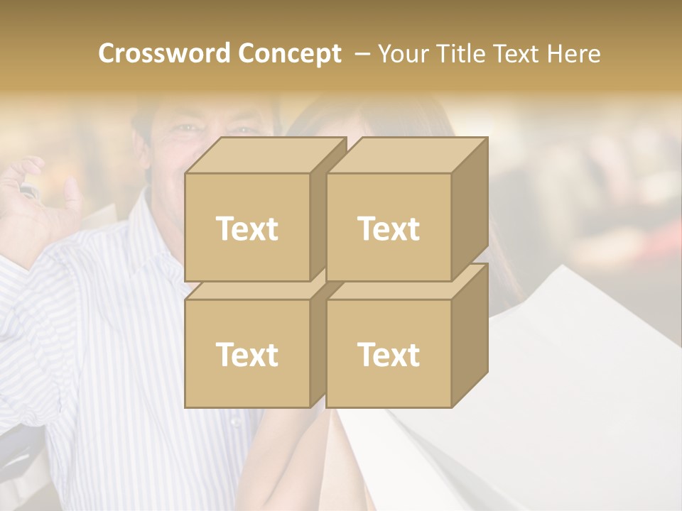 Latin Customers Smile PowerPoint Template