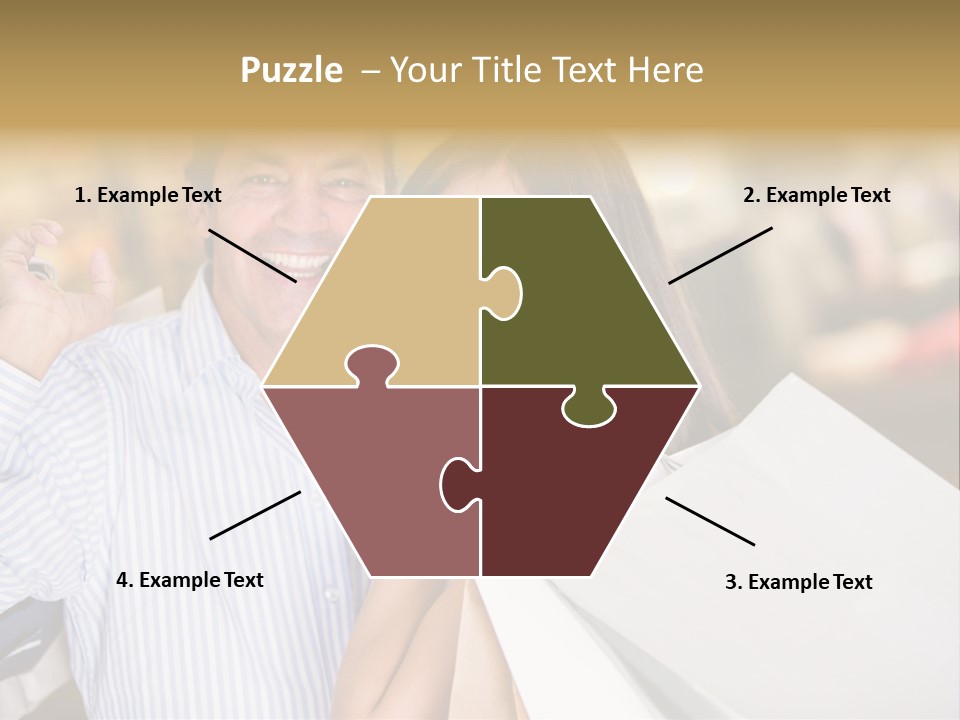 Latin Customers Smile PowerPoint Template