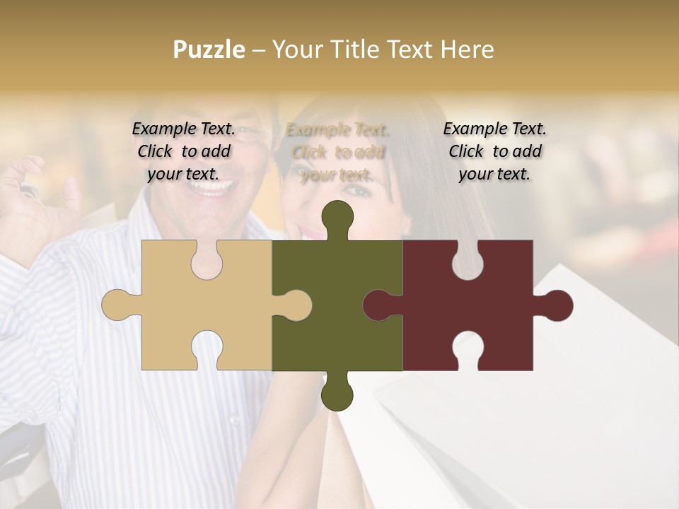 Latin Customers Smile PowerPoint Template