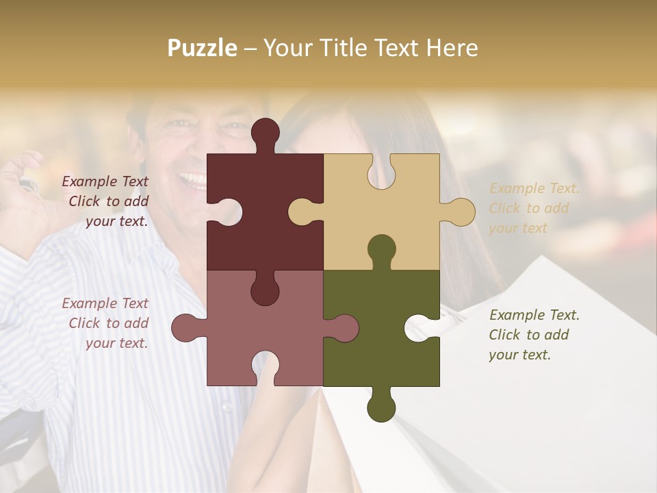 Latin Customers Smile PowerPoint Template