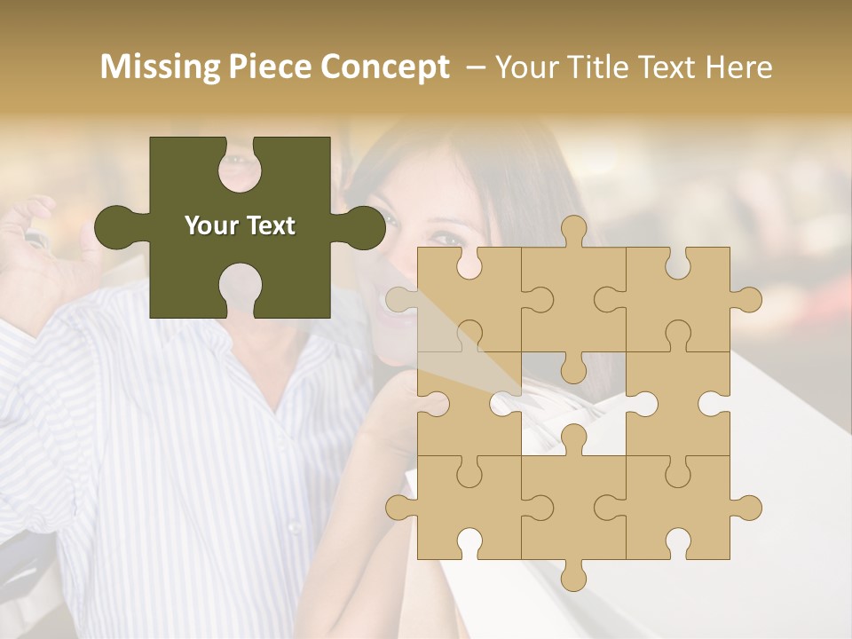 Latin Customers Smile PowerPoint Template