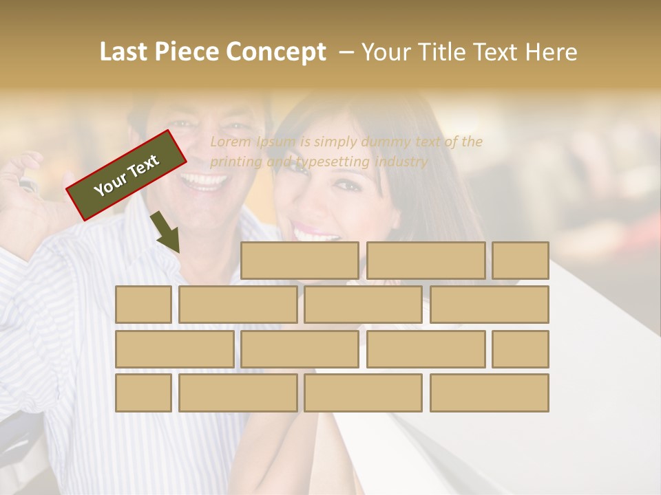 Latin Customers Smile PowerPoint Template
