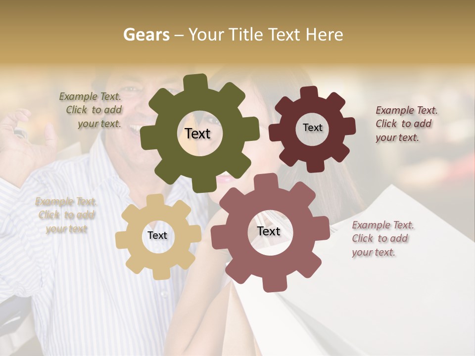 Latin Customers Smile PowerPoint Template