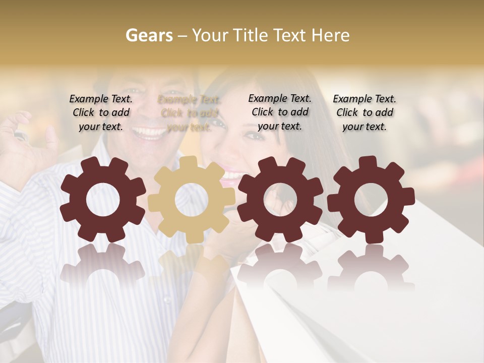 Latin Customers Smile PowerPoint Template