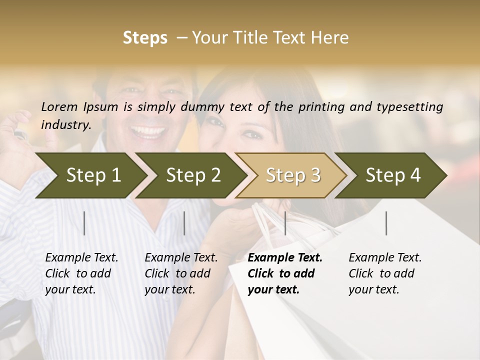 Latin Customers Smile PowerPoint Template