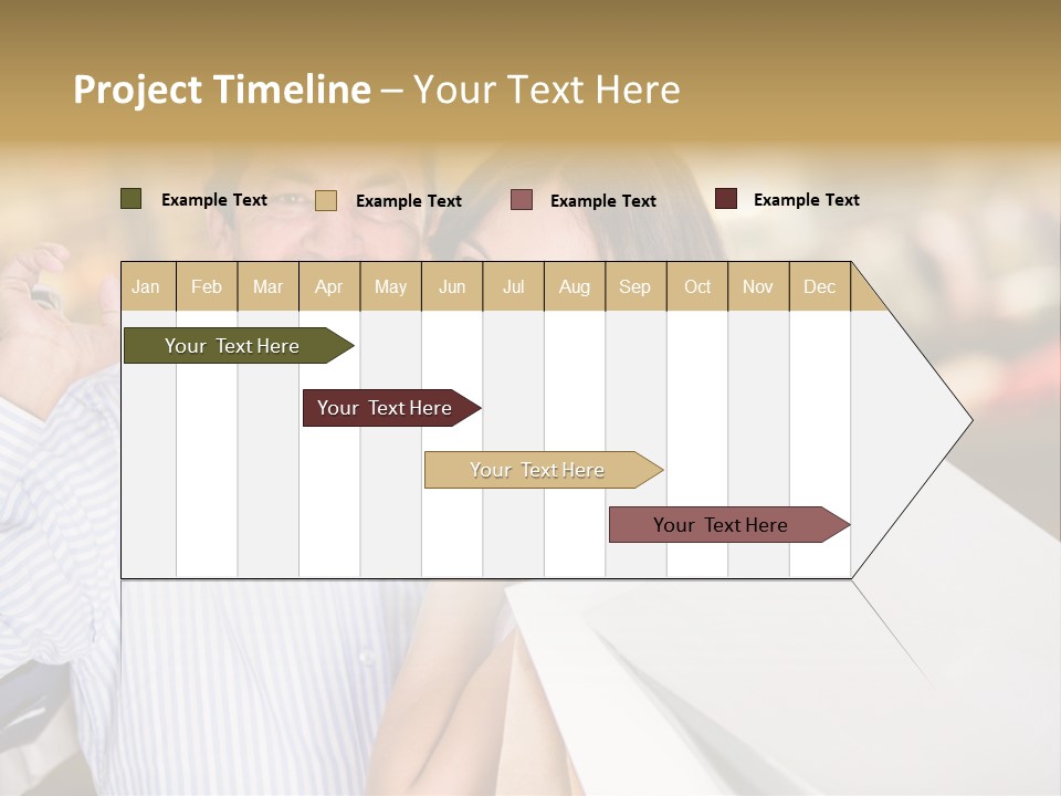 Latin Customers Smile PowerPoint Template
