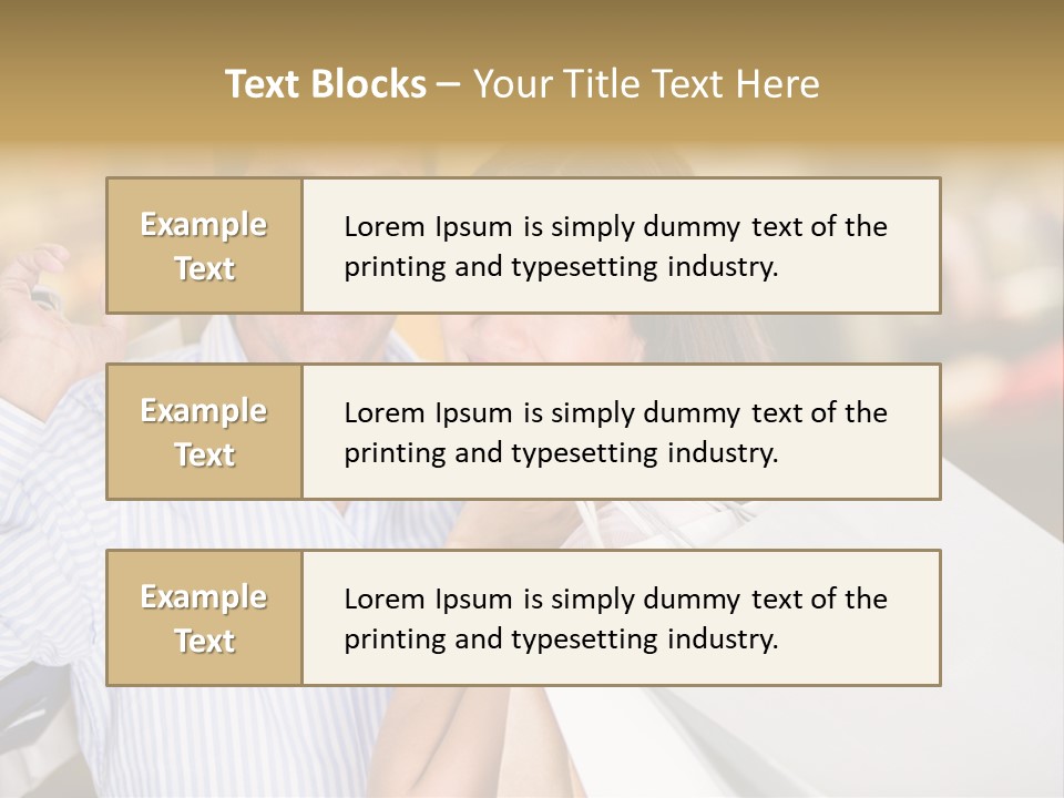 Latin Customers Smile PowerPoint Template
