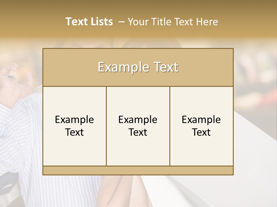 Latin Customers Smile PowerPoint Template