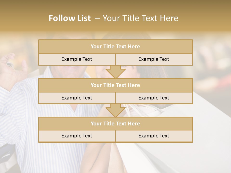 Latin Customers Smile PowerPoint Template